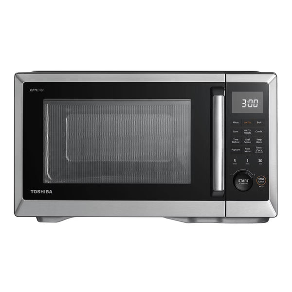 Microwave Oven – 1.0 cu ft Top Airfry Mulitifunctional Countertop Microwave – Black