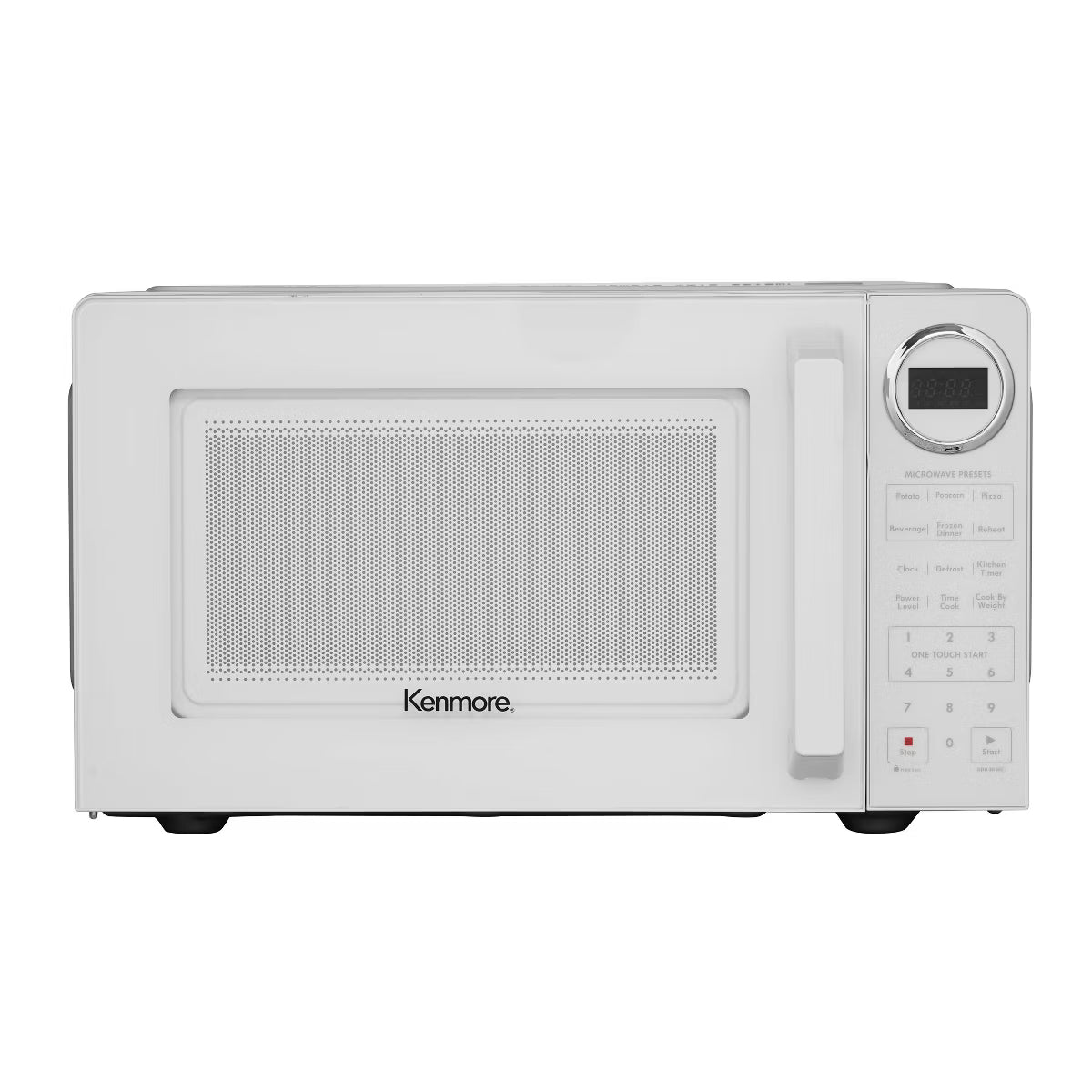 Microwave Oven – 900W Countertop Microwave – White