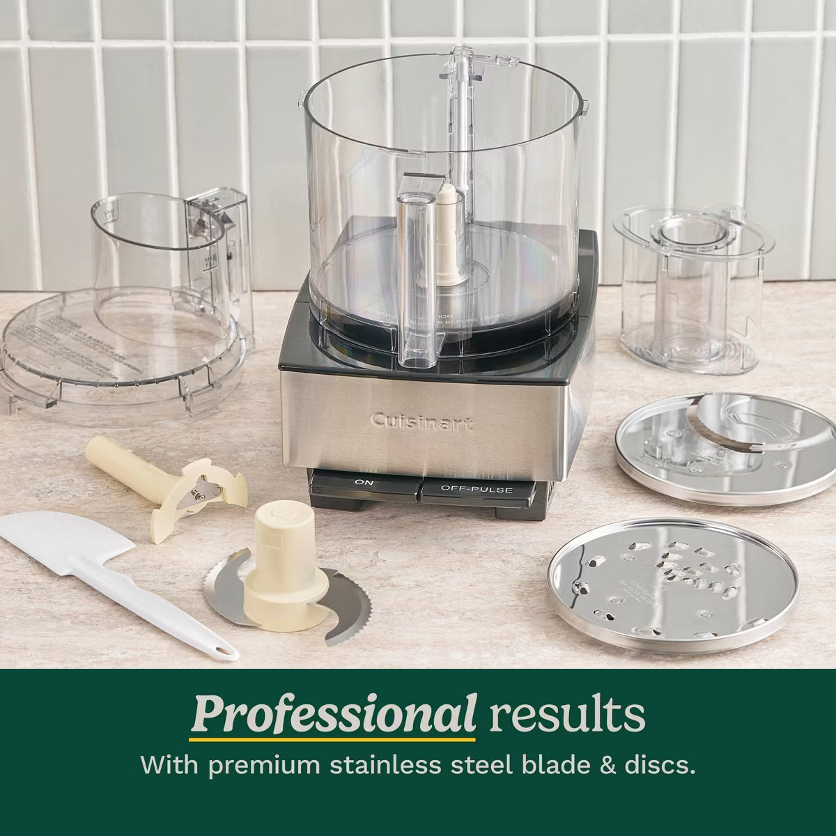 Food Processor – 14-Cup Food Processor - Brushed – Silver