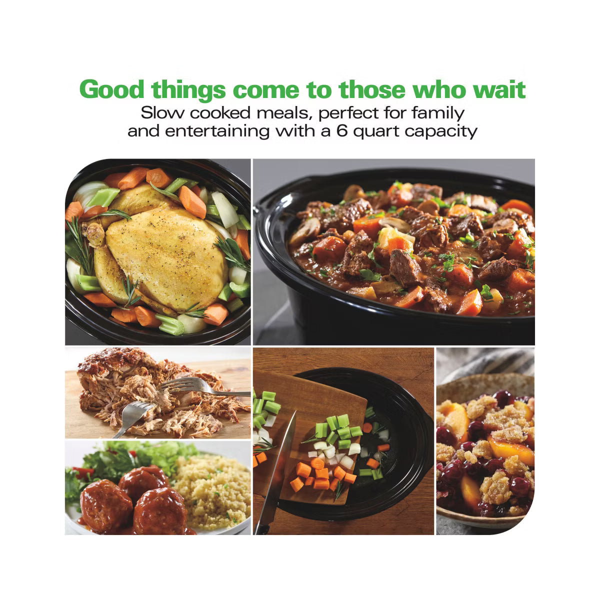 Slow Cooker – Kitchen Collection By Hamilton Beach 6qt Slow Cooker 33607KC – Black