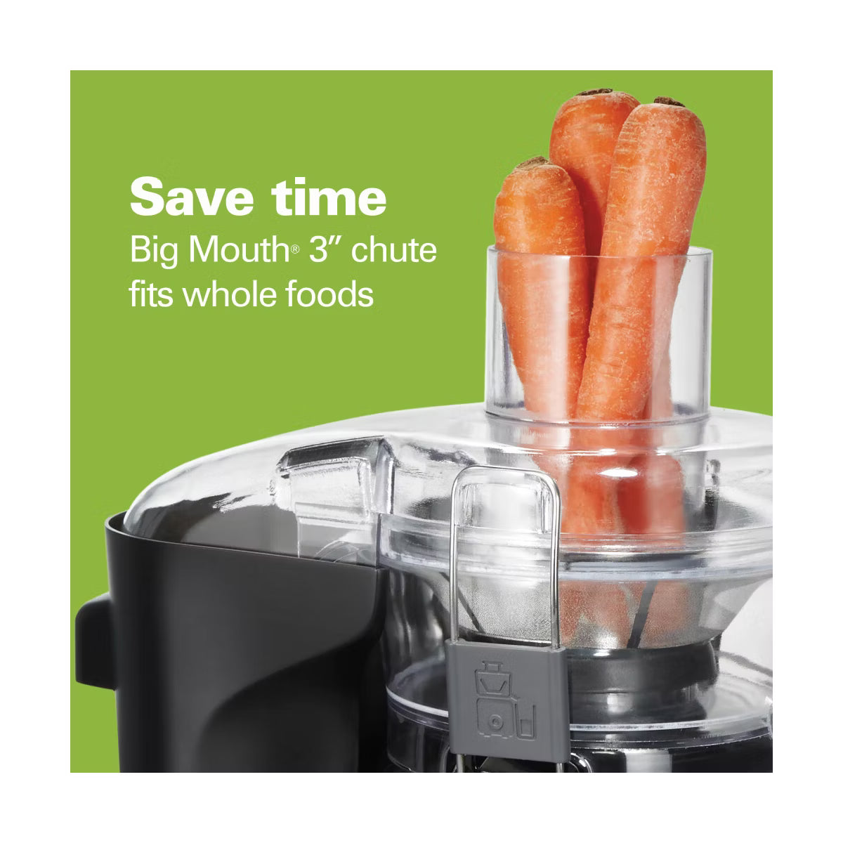 Personal Blender – Big Mouth Juice & Blend 2-In-1 Juicer and Blender 67970: 800W – Orange