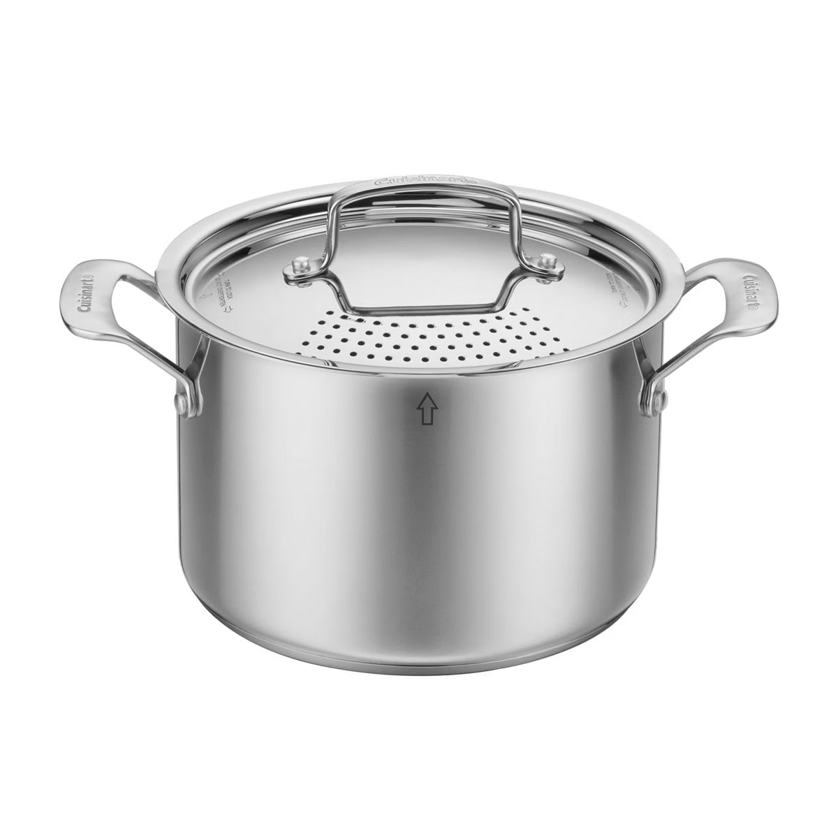 Stock Pot – 5.75qt Pasta Pot – Silver