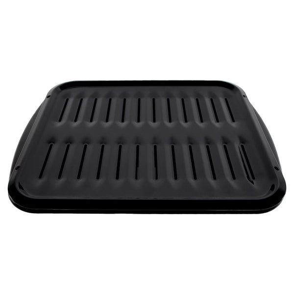Broiling Pan – Heavy-Duty Porcelain Broiler Pan & Grill Set – 16.5 In. X 12.75 In.
