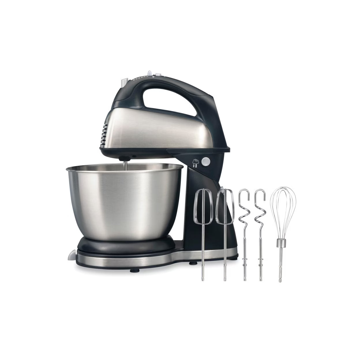 Stand Mixer – 6-Speed Classic Hand Mixer – Stainless Steel