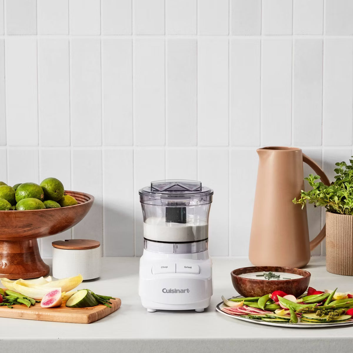 Food Processor – t Core 3 Cup Mini Chopper CCH-3 – White