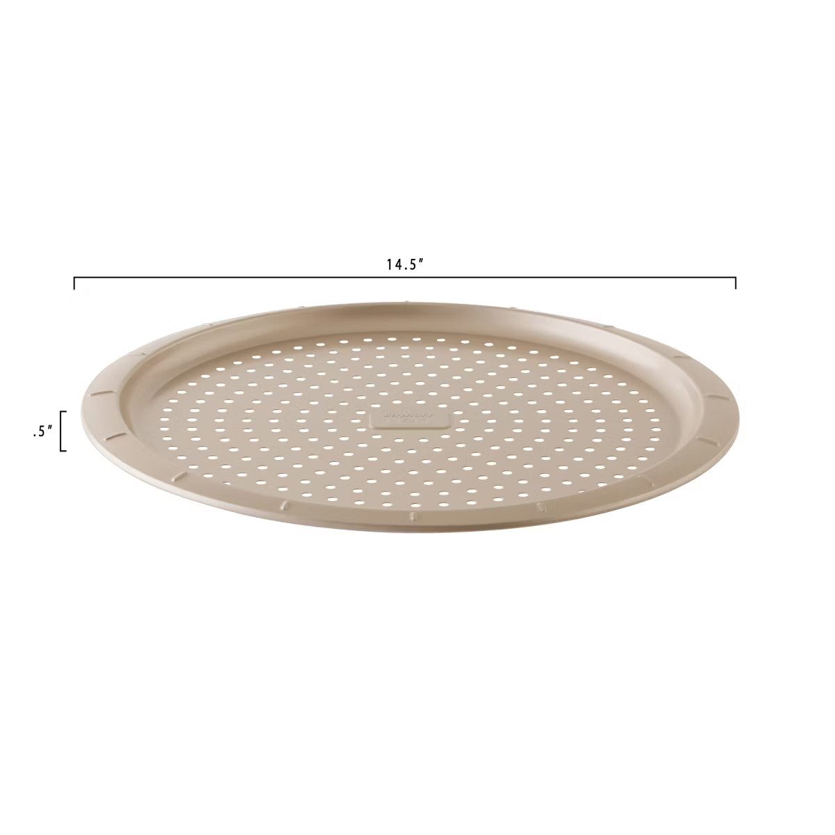 Baking Sheet – stick Carbon Steel Perforated Pizza Pan 12.5" – Beige