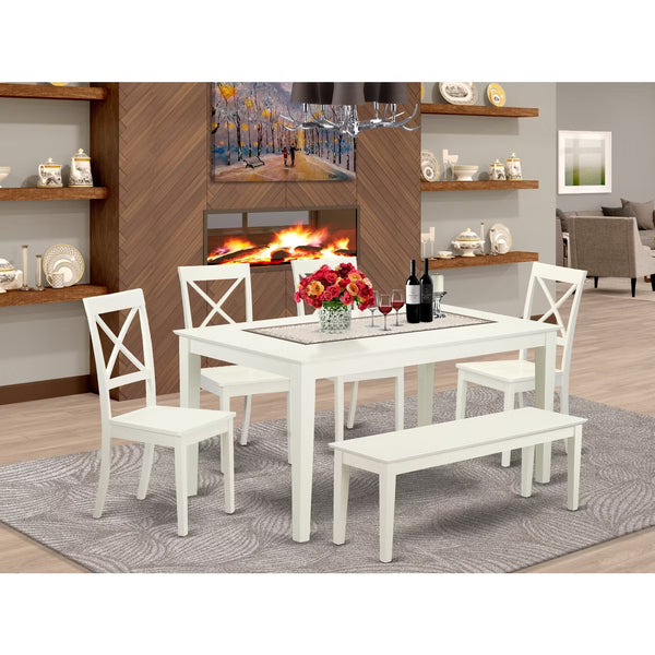 Dining Set – Culinvaro 6 Piece dining room Set for 6 set
