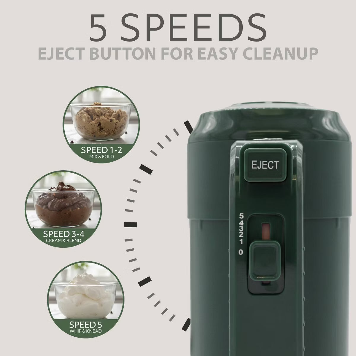 Hand Mixer – Green