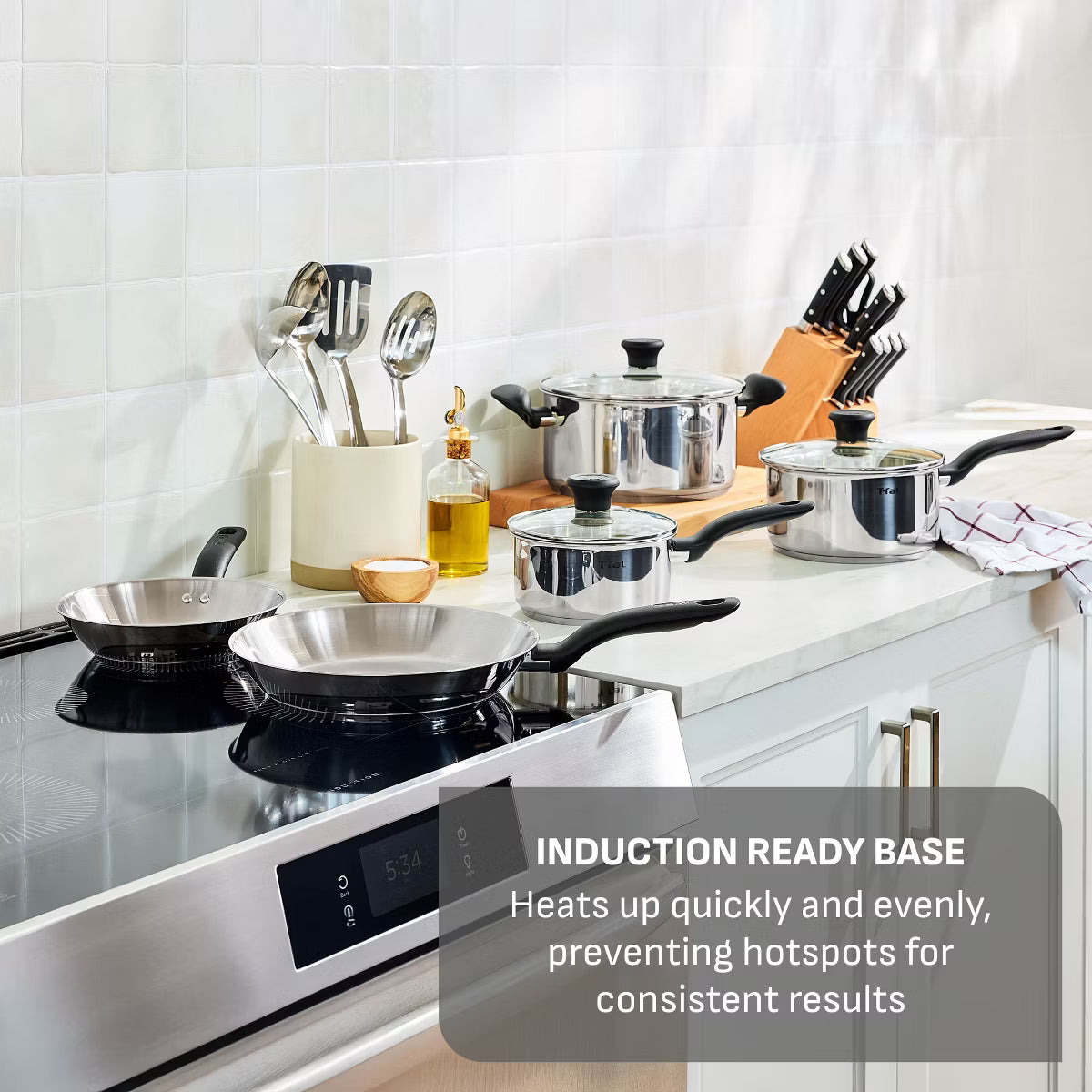 Frying Pan – Simply Cook 11" Fry Pan with Lid – Silver