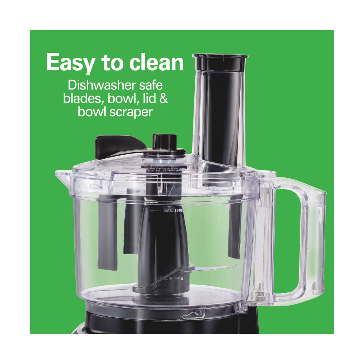 Food Processor – Bowl Scraper Food Processor – Black