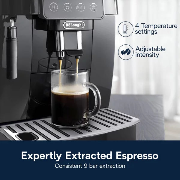 Espresso Machine – Magnifica Start Automatic Coffee and Espresso Machine with Milk – Black