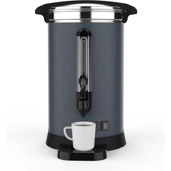Coffee Maker – 90 Cups-14L/3.8 Gallon Commercial Coffee Urn – Gray