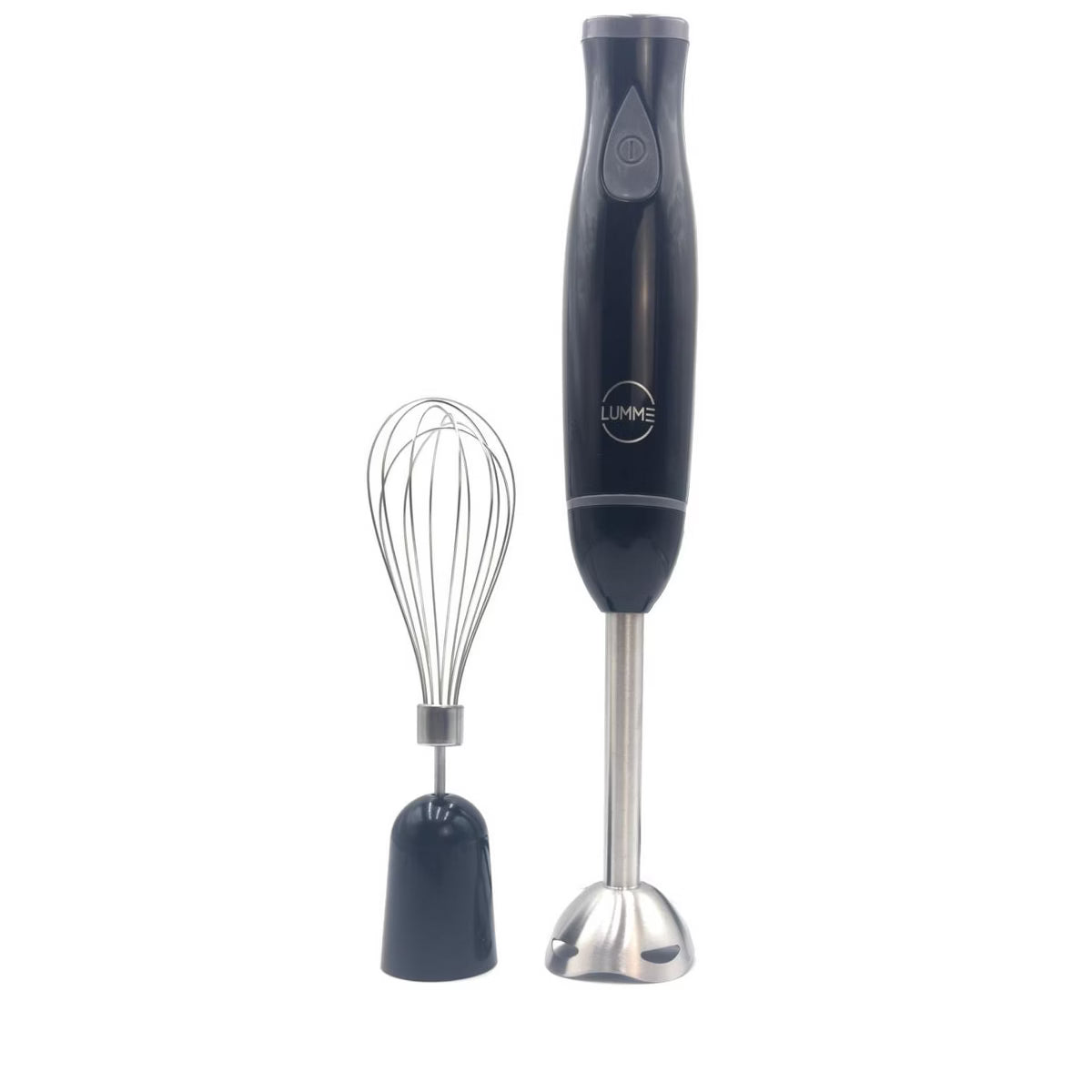 Immersion Blender – Hand Immersion Blender with Whisk Attachment – white