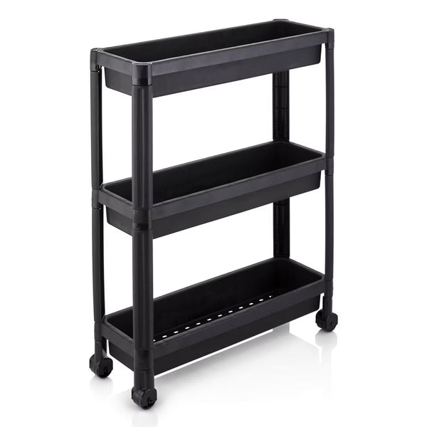 Storage Cart – Culinvaro 3-Tier Slim Rolling Storage Cart 2-Pack with Wheels