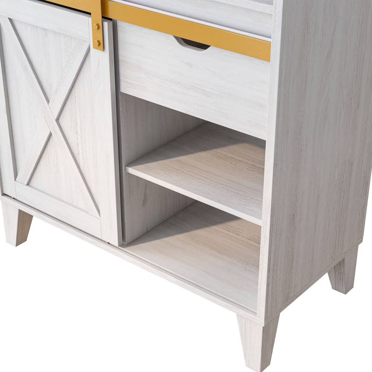 Baker's Rack – Culinvaro Downes Farmhouse Baker's Rack: Storage Drawer