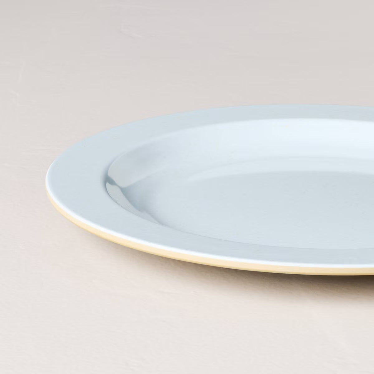 Salad Plate – Culinvaro 9.25" Melamine Salad Plate Peace Blue