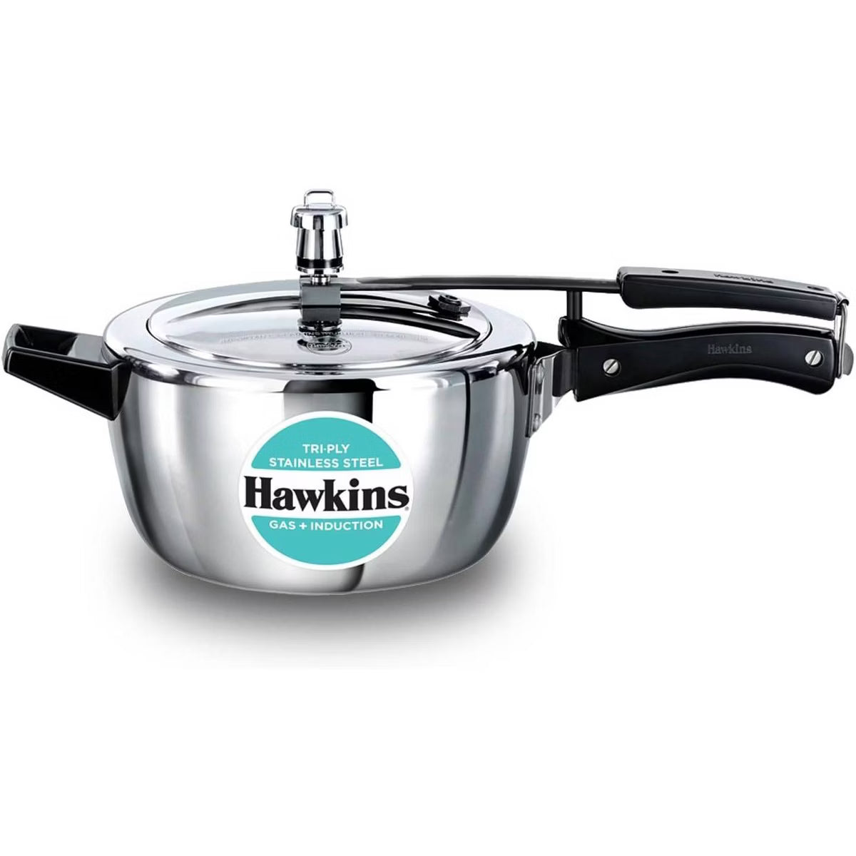 Pressure Cooker – 3.5L Triply Pressure Cooker Inner Lid Cooker – Silver