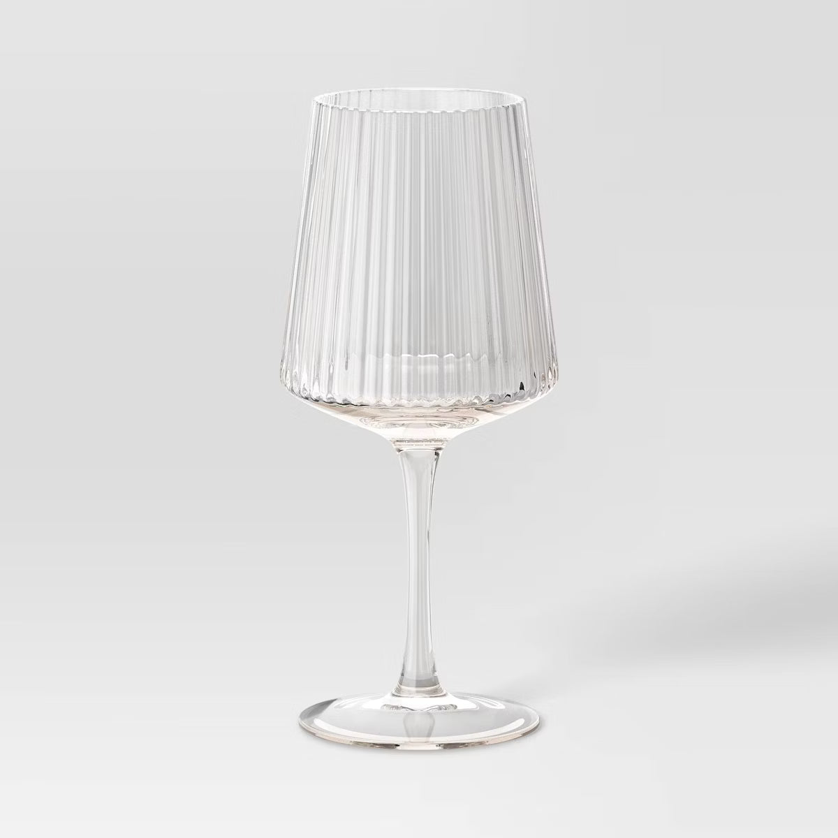 Wine Glass – Culinvaro 16.9oz Ribbed Stemmed Cassin Wine Glass