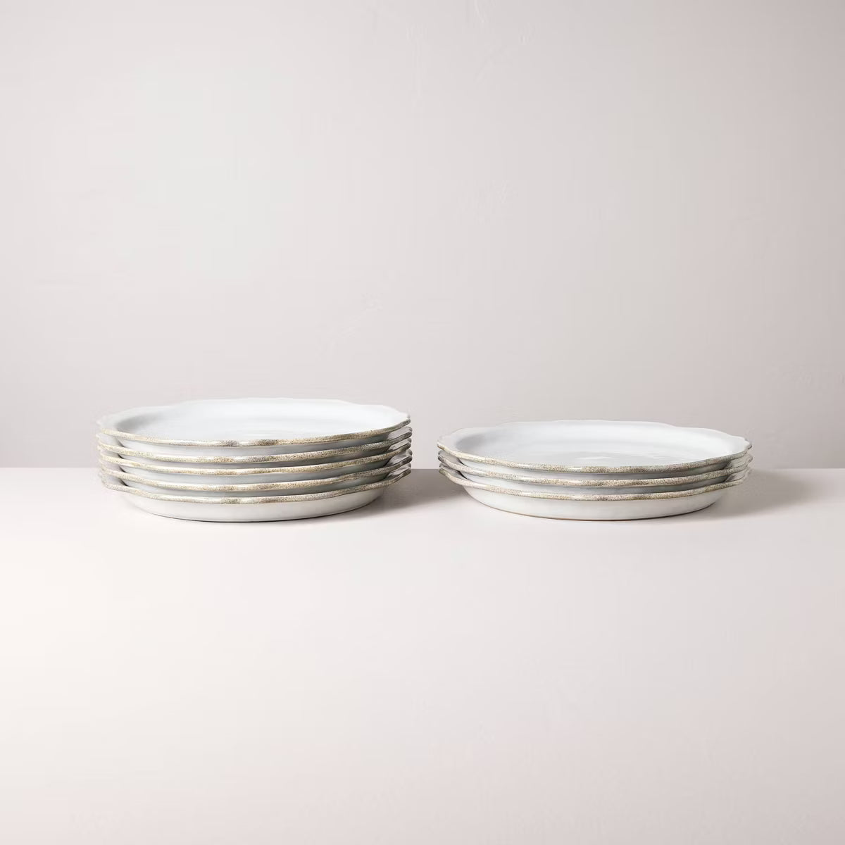 Dinner Plate – Culinvaro Carved Edge Dinner Plate Cream