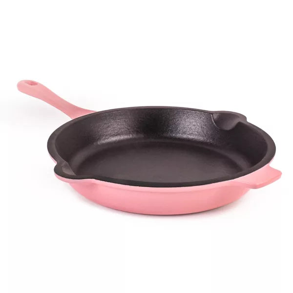 Cookware Set – Neo 3Pc Cast Iron Cookware Set – Pink