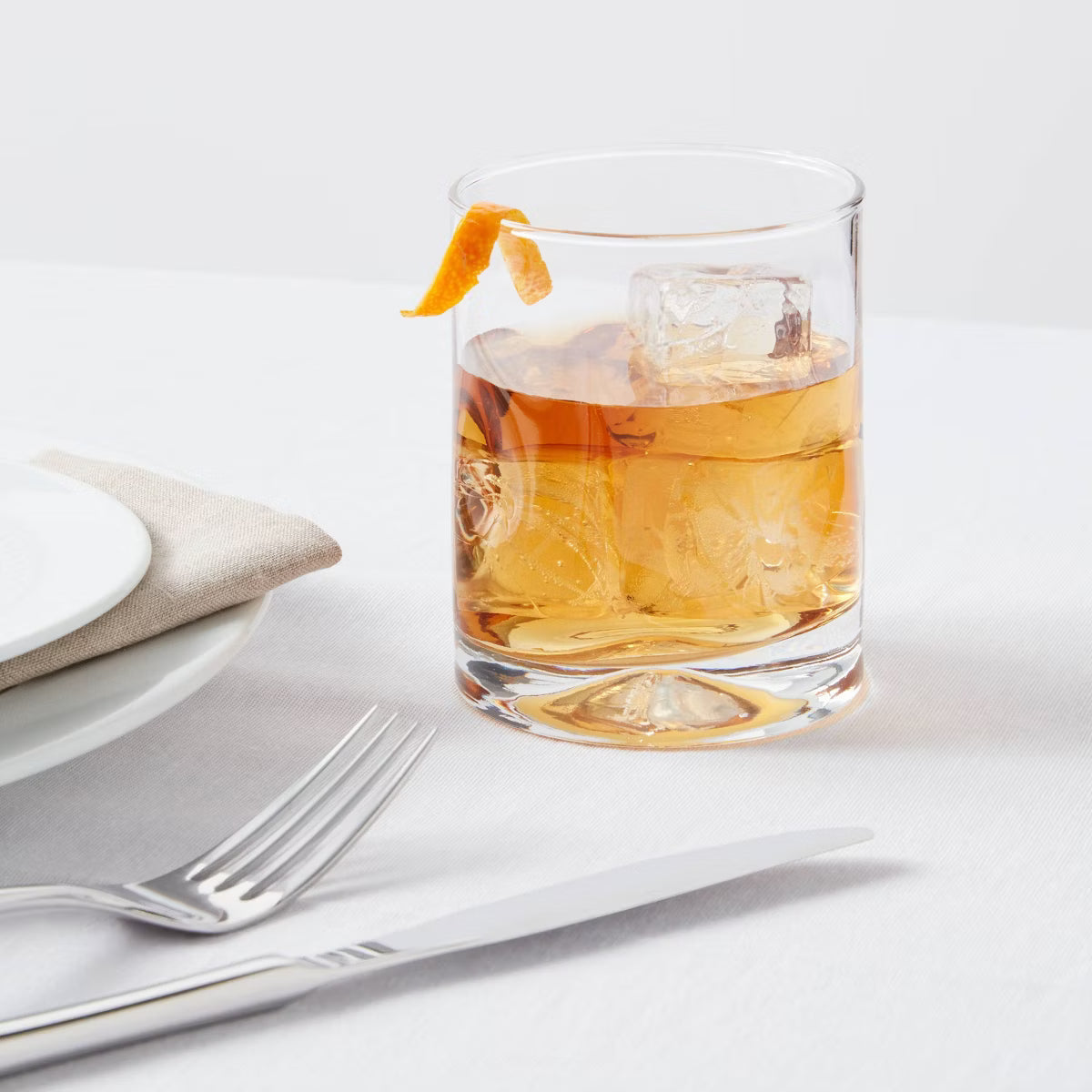 Cocktail Glass – Culinvaro 12.5 fl oz Glass Telford Double Old Fashion Glass