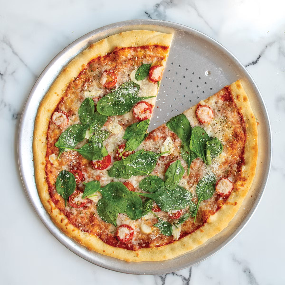 Pizza Pan – Naturals® 16" Hot Air Pizza Crisper – Silver