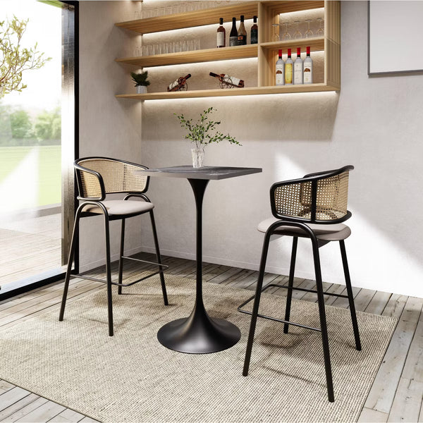 Verve 24" Square Bar Height Dining Table