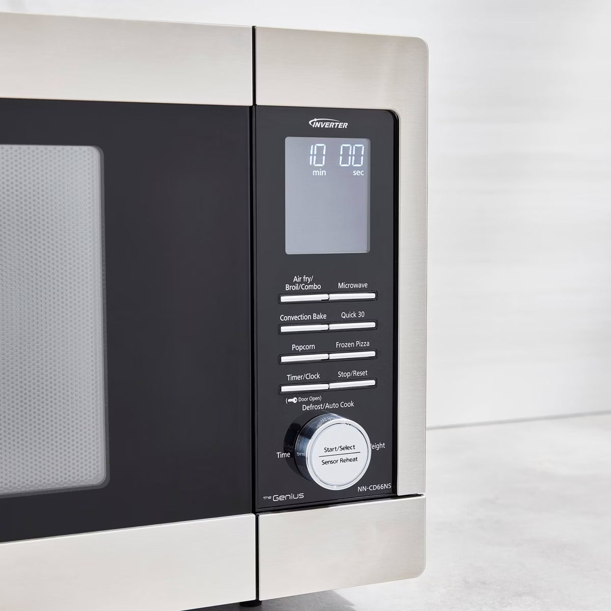 Microwave Oven – 1.3 cu ft Microwave with Air Fry and Convection – Silver
