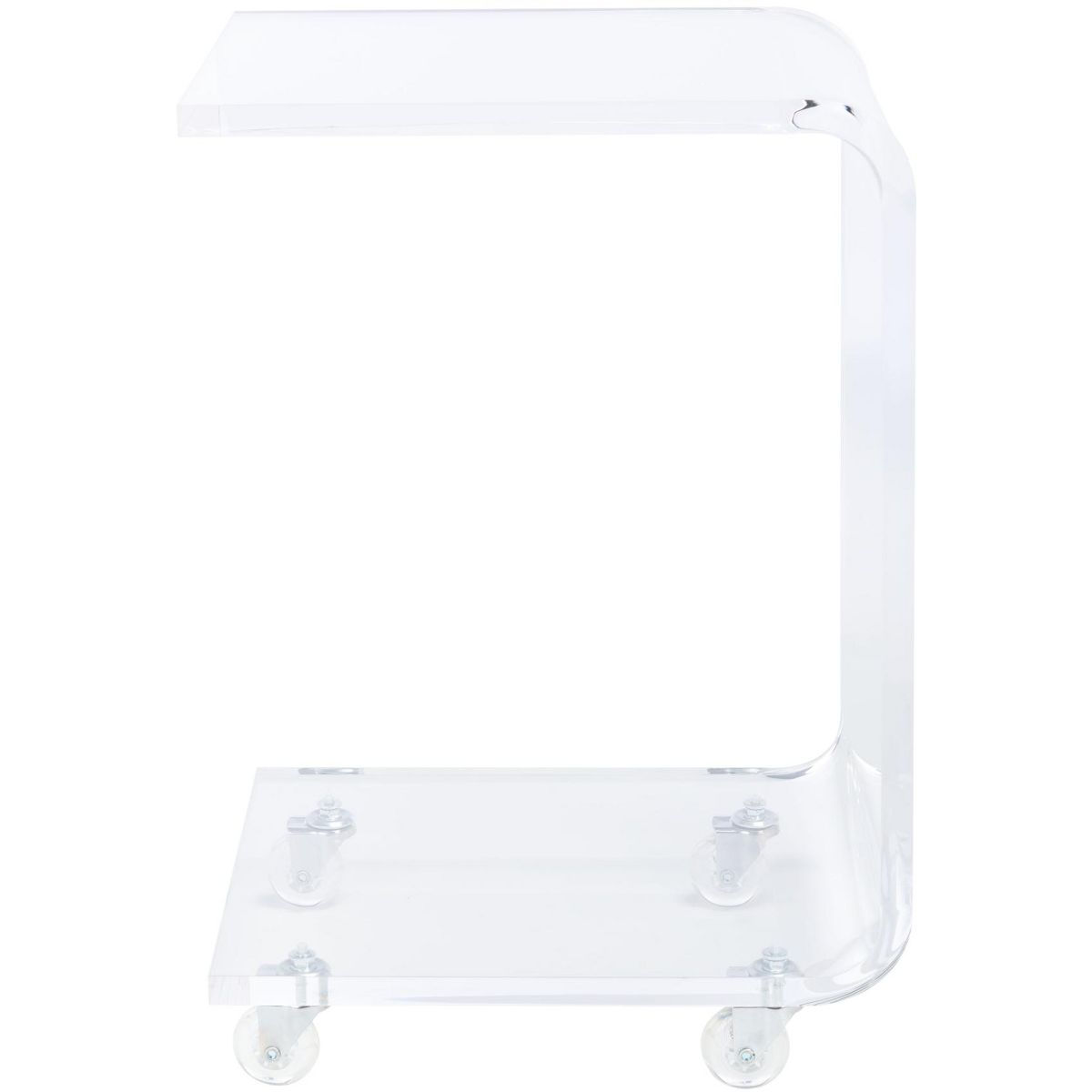 Bar Cart – Culinvaro Rollins Acrylic Bar Cart