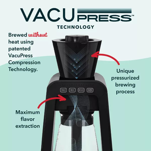 Cold Brew Coffee Maker – Rapid Cold Brew Maker – Black