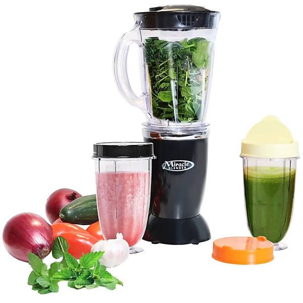 Personal Blender – 2pc Miracle Blender with Travel Cups – White
