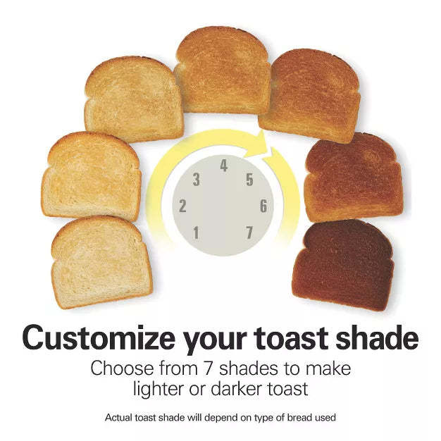 Toaster – 2 Slice Toaster - : Bagel & Bread Toaster, High – Silver
