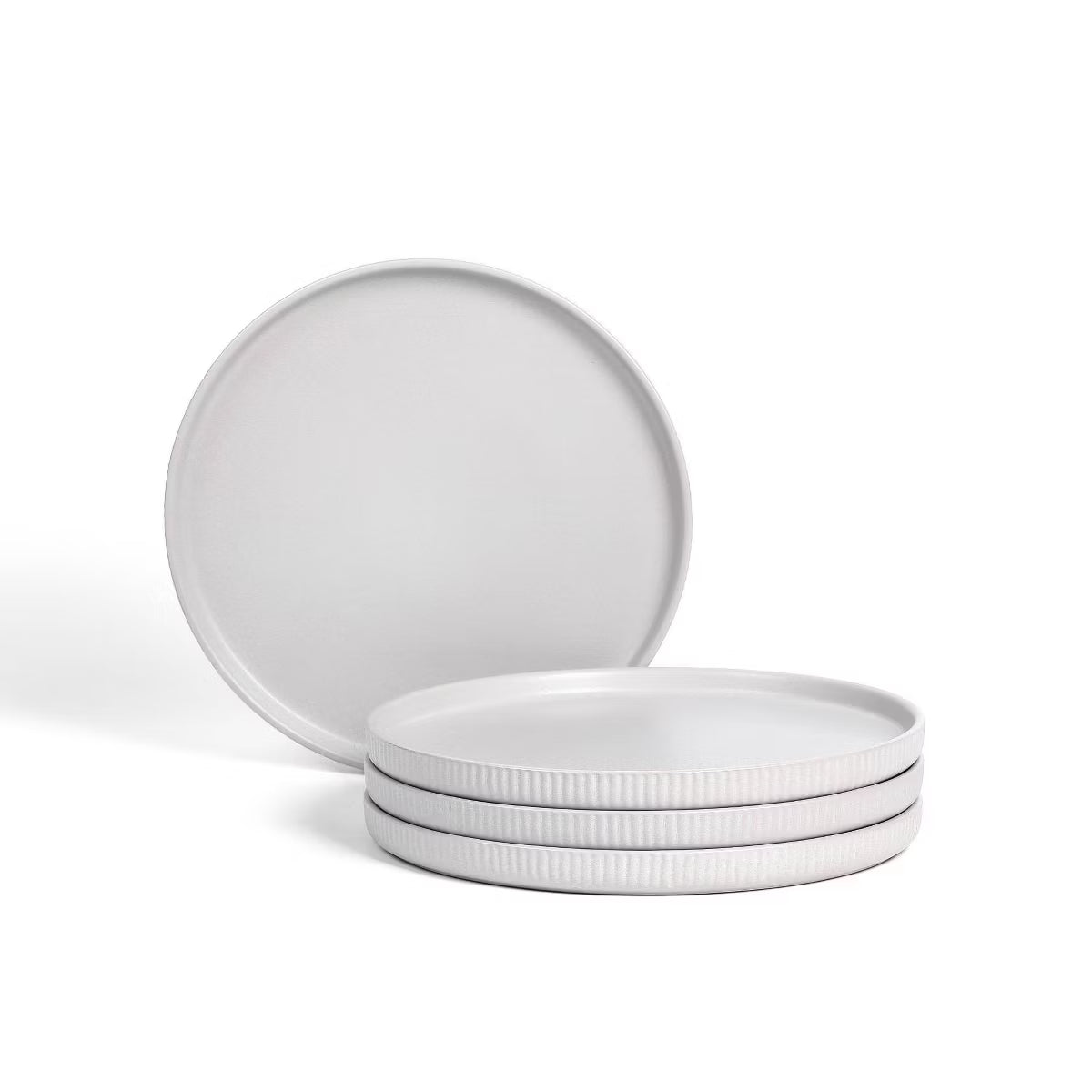Dinner Plate – Culinvaro Set of 4 Haven Stoneware Dinner Plates Gray