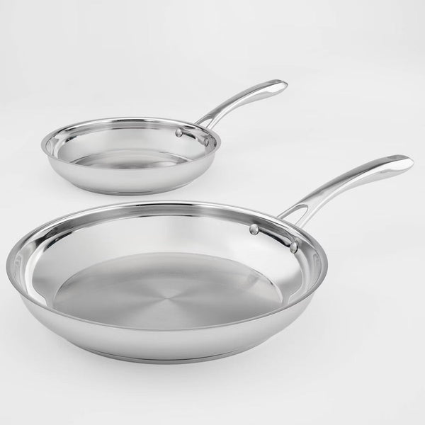Skillet – Classic 10" and 12" 2pk Skillet Set – Silver