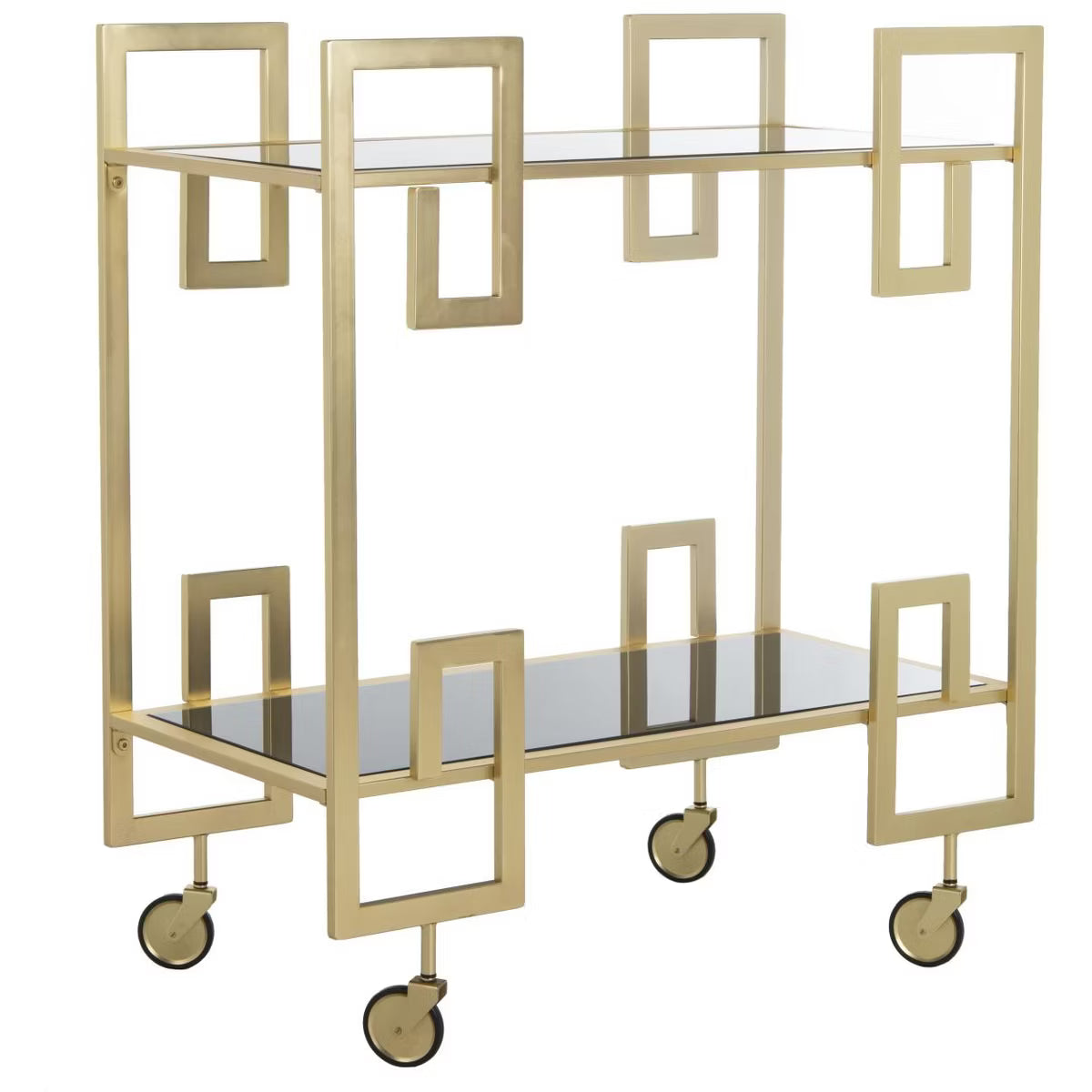 Bar Cart – Culinvaro Eliza 2 Tier Bar Cart - BCT8005A