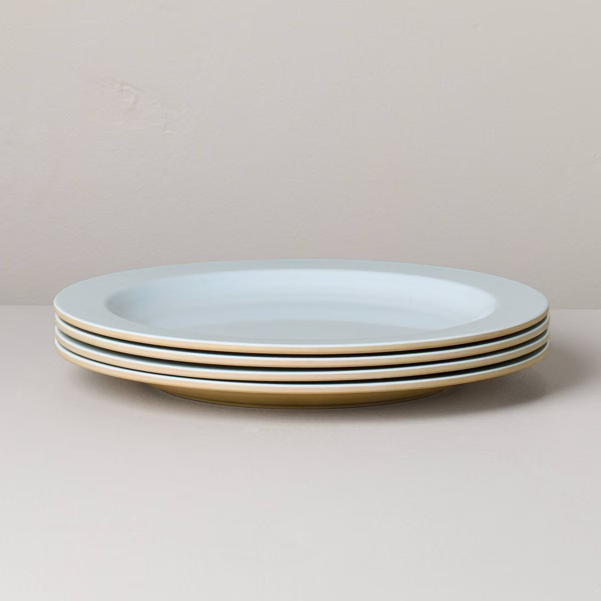 Salad Plate – Culinvaro 9.25" Melamine Salad Plate Peace Blue