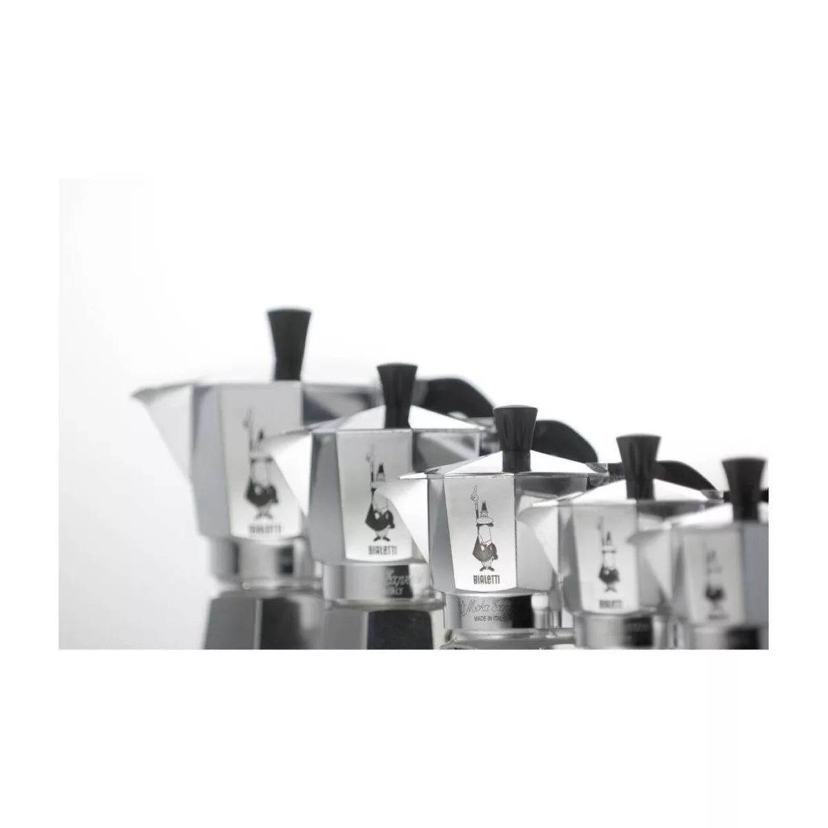 Espresso Pot – Moka Espresso Maker 12 Cup: Aluminum Stovetop Moka Pot – Silver