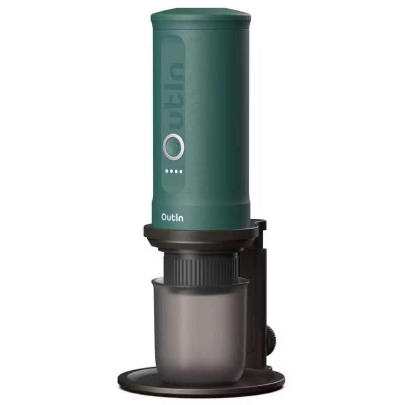 Nano Portable Electric Espresso Machine with Universal Coffee Stand – Teal