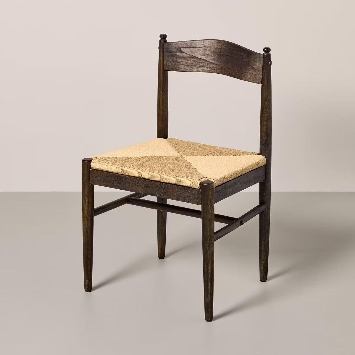 Dining Chair – Culinvaro Woven Dining Chair Aged Oak