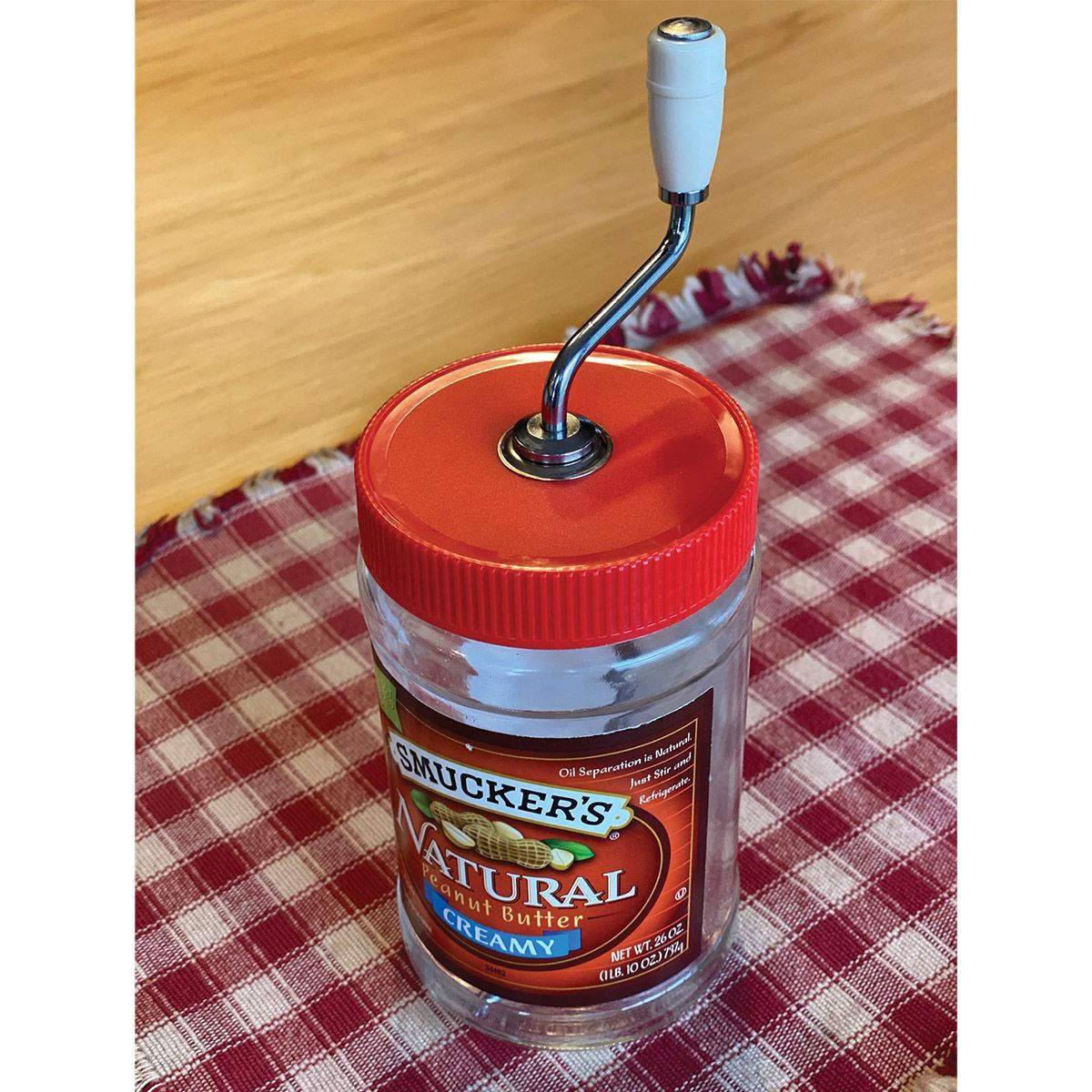 Mixer – Old Fashioned Peanut Butter Mixer – Red