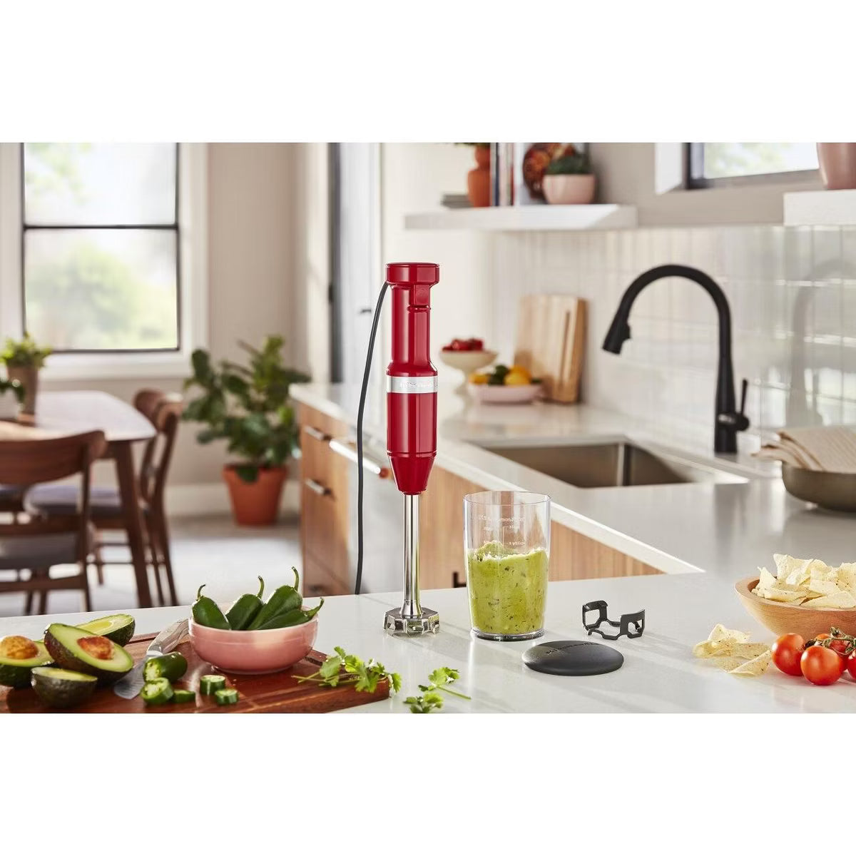 Variable Speed Corded Hand Blender – White