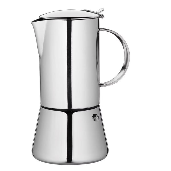 Espresso Maker – Culinvaro Stainless Steel Stovetop Espresso Maker, Polished Stainless, 22 Oz.