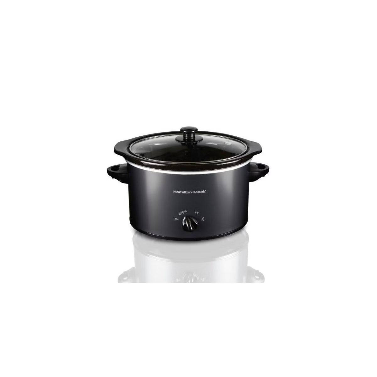 3qt Slow Cooker 33231: 3-Setting Small Appliance – Black