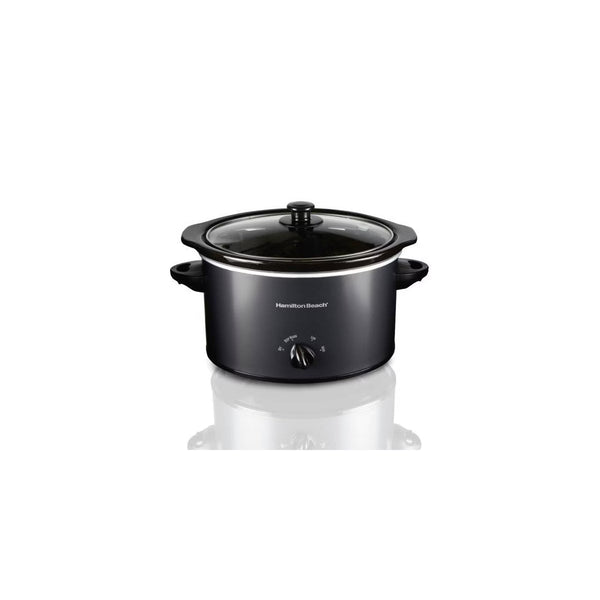 3qt Slow Cooker 33231: 3-Setting Small Appliance – Black