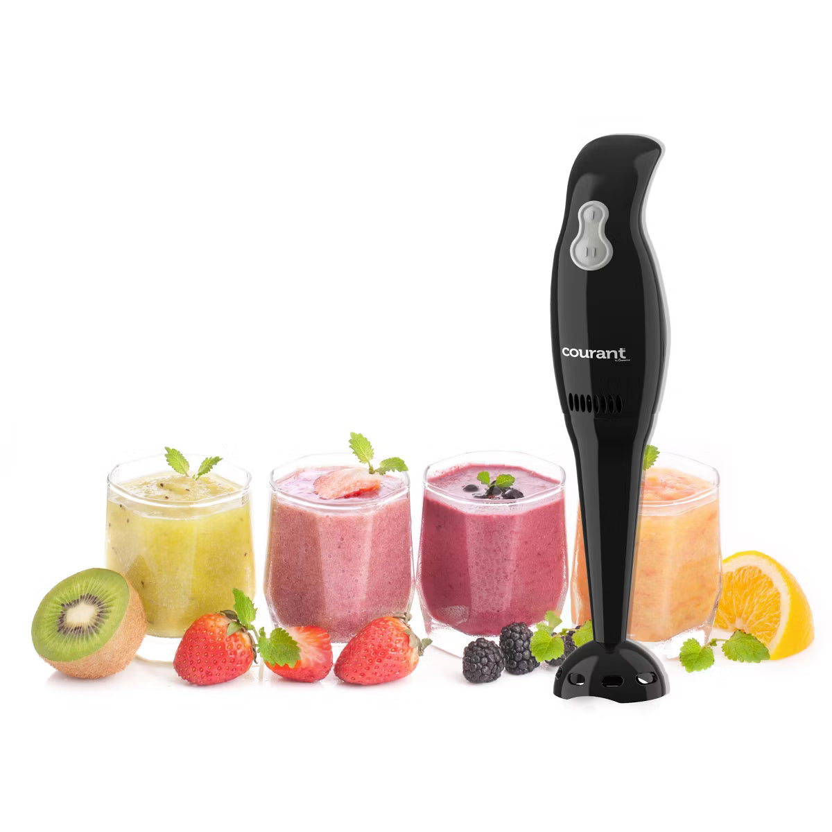 Immersion Blender – 200W 2-Speed Hand Blender for Blends – Stainless Steel
