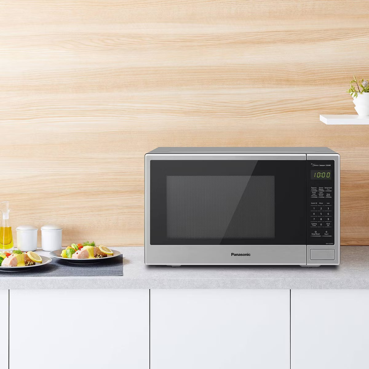 Microwave Oven – 1.3 Countertop Microwave Oven – Silver