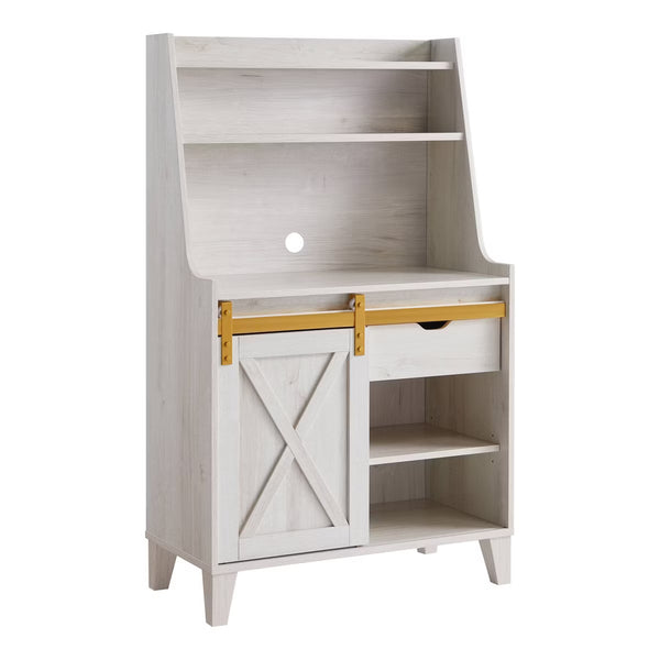 Baker's Rack – Culinvaro Downes Farmhouse Baker's Rack: Storage Drawer