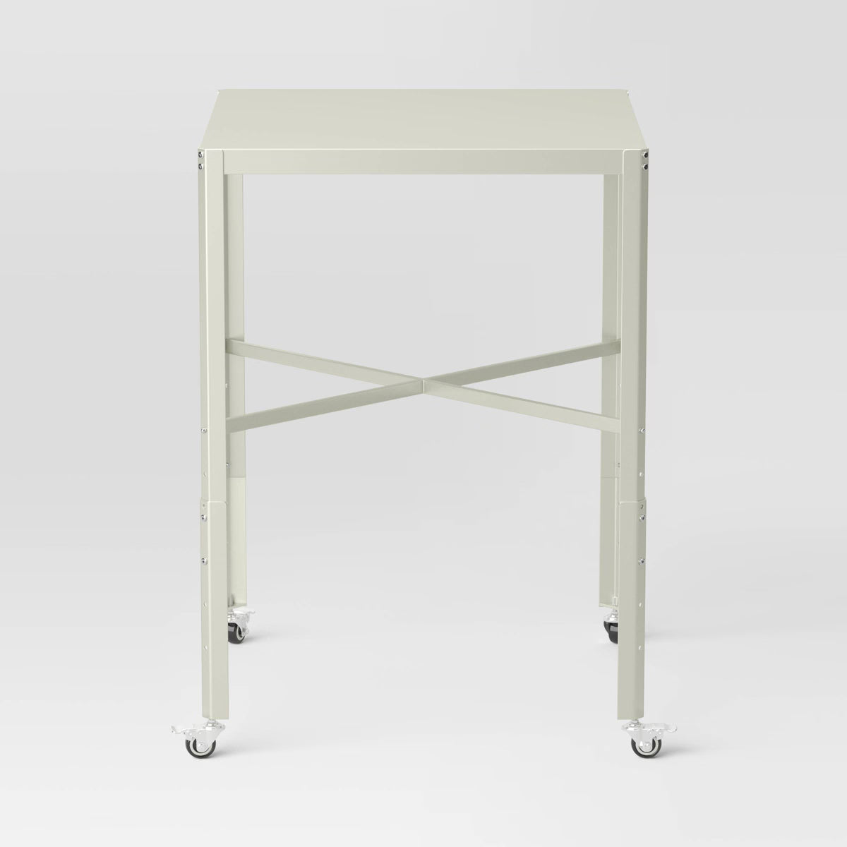Bistro Table – Culinvaro Adjustable Bistro Dorm Table Off-White