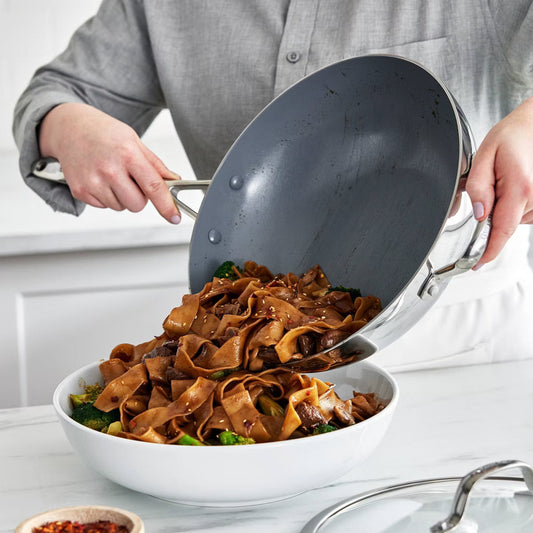 Wok – 2" Valencia Pro Wok – Stainless Steel