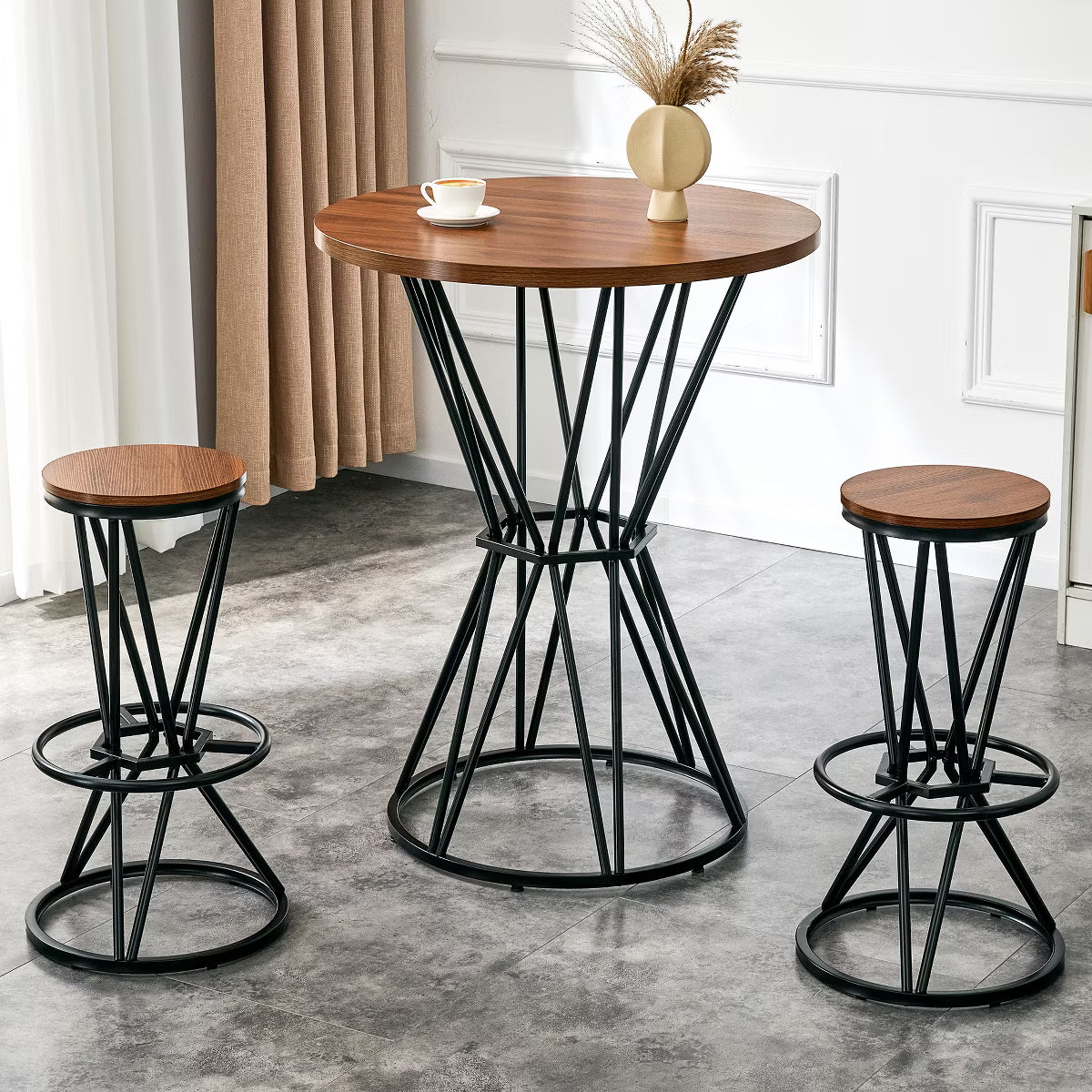 Dining Set – Culinvaro 3-Piece Bar Height Dining Set